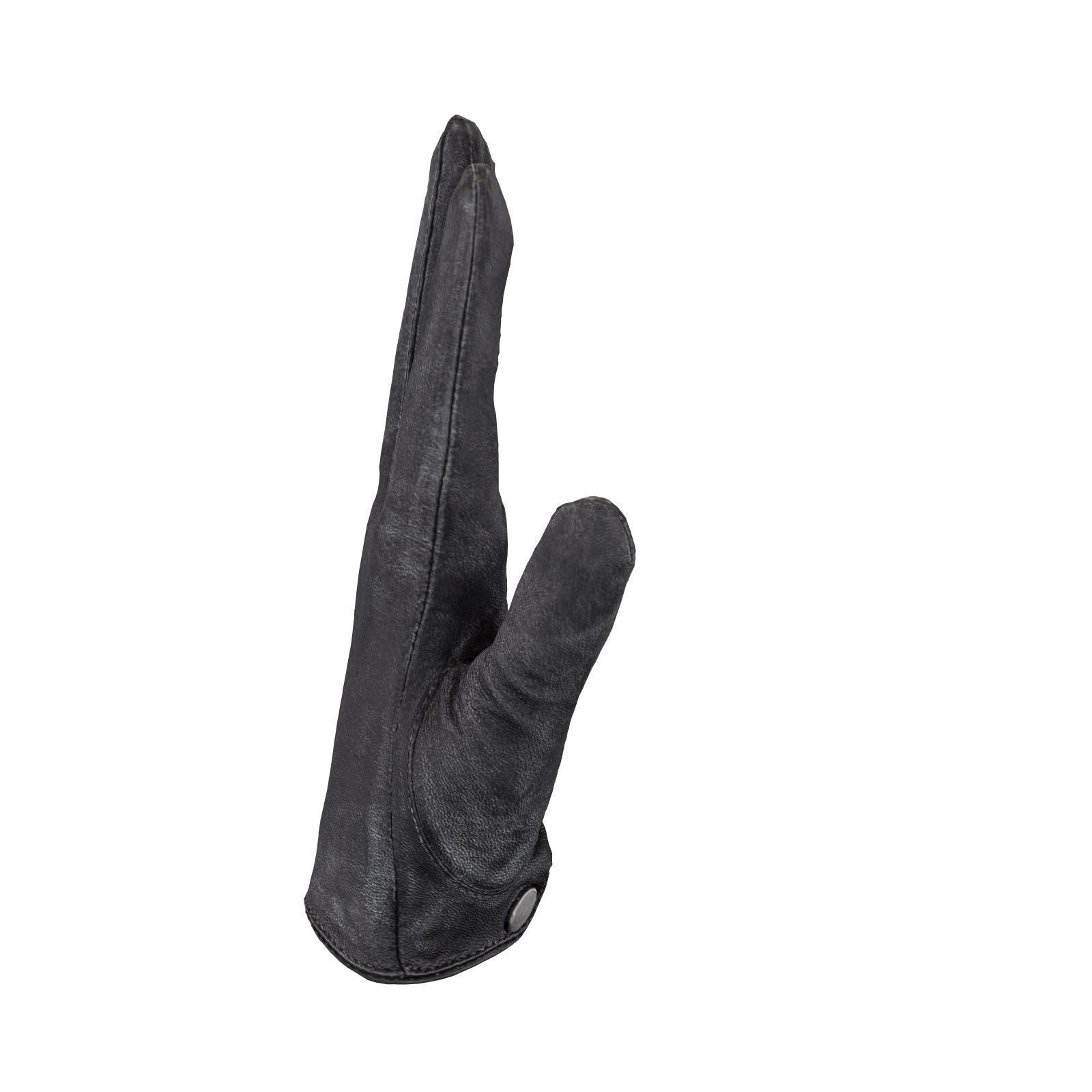 Button Gloves 3D model_4