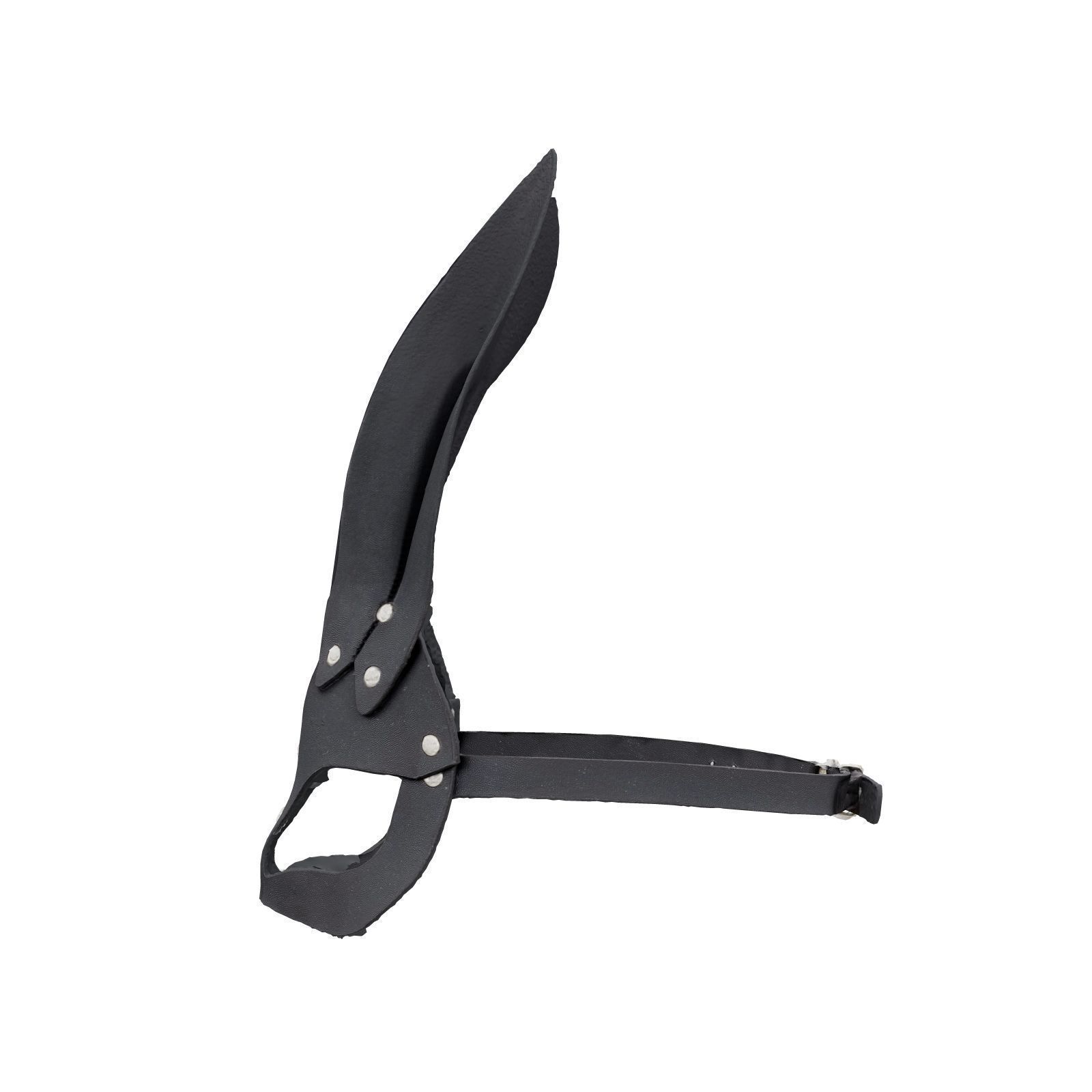 BunnyMask rabbit mask with studded ears 3D model_4