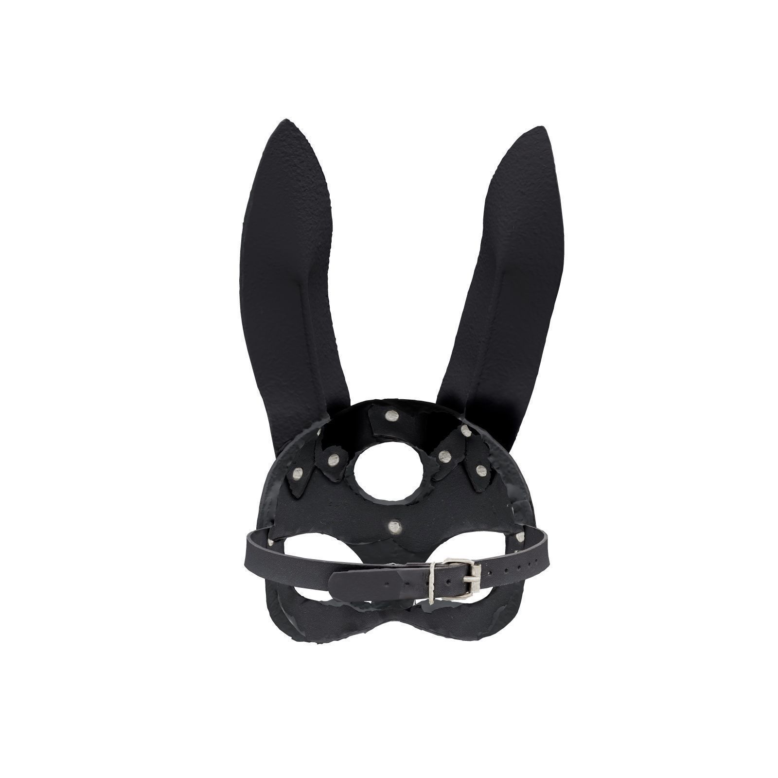 BunnyMask rabbit mask with studded ears 3D model_1