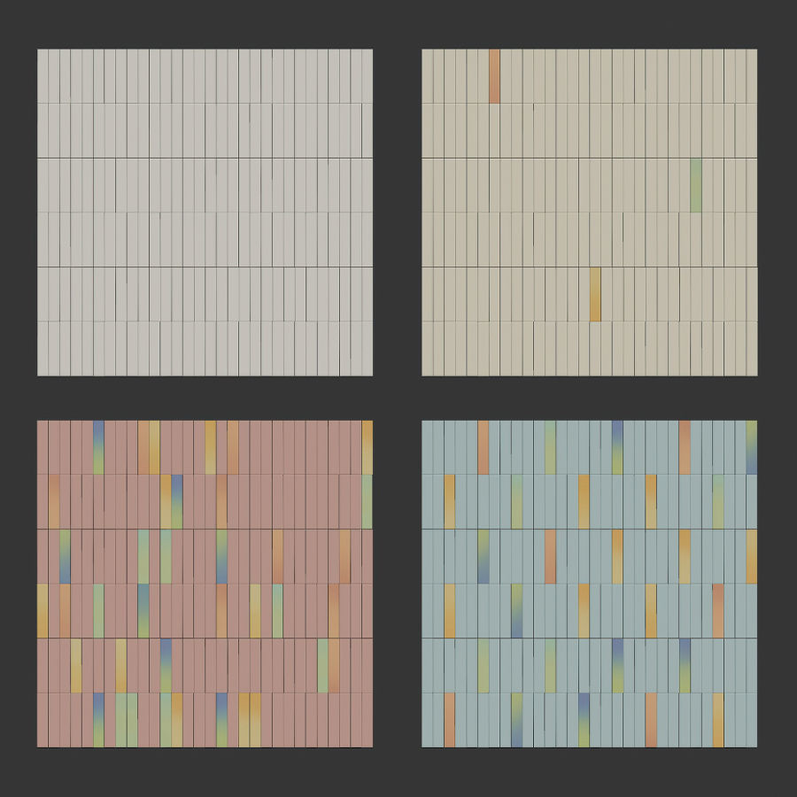 Spectre Tile 3D model_5