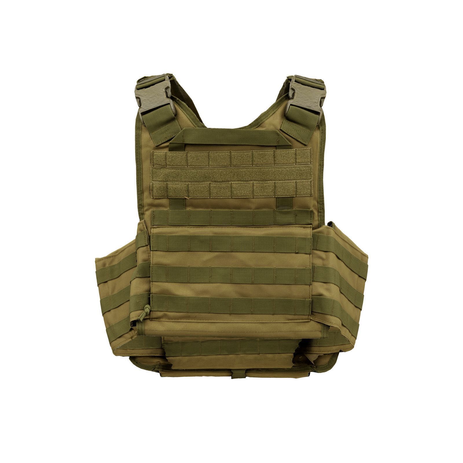 Bulletproof Army Vest 3D model_2
