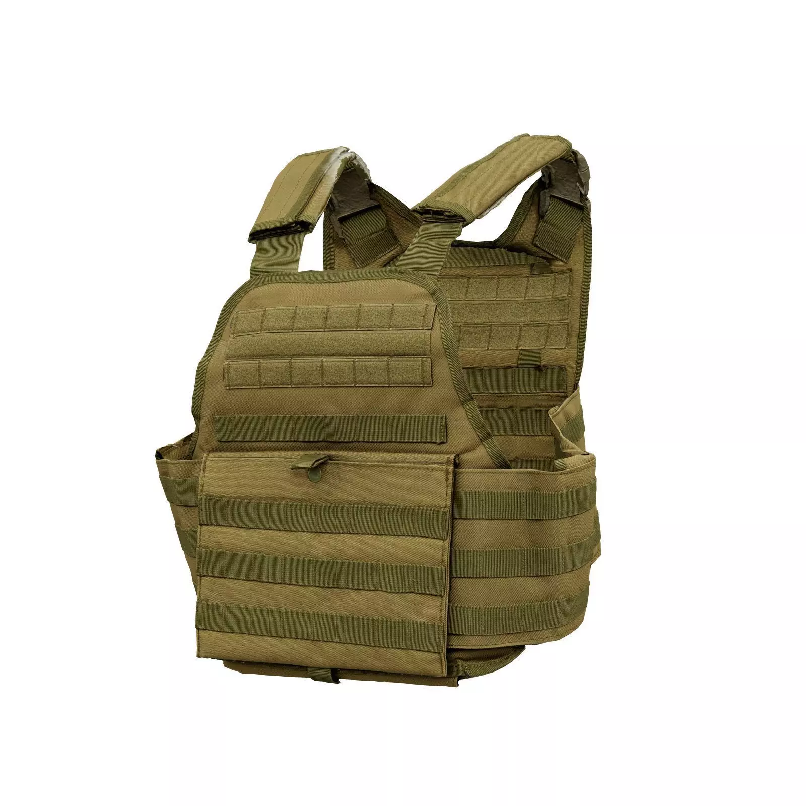 Bulletproof Army Vest 3D model_0