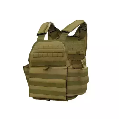 Bulletproof Army Vest 3D model