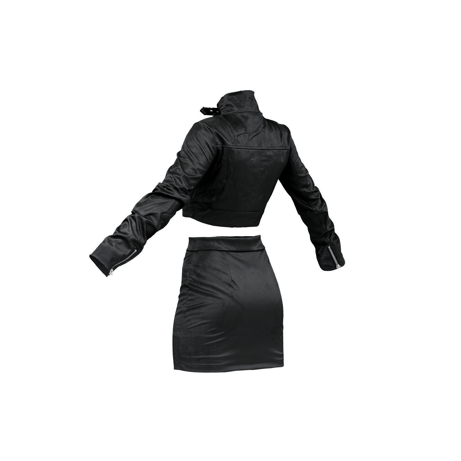 Buckles Leather Combo 3D model_3