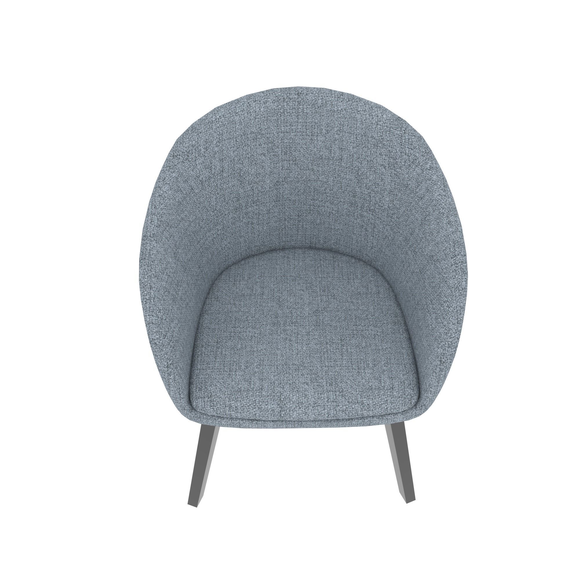 Arm Chair 3D model_3