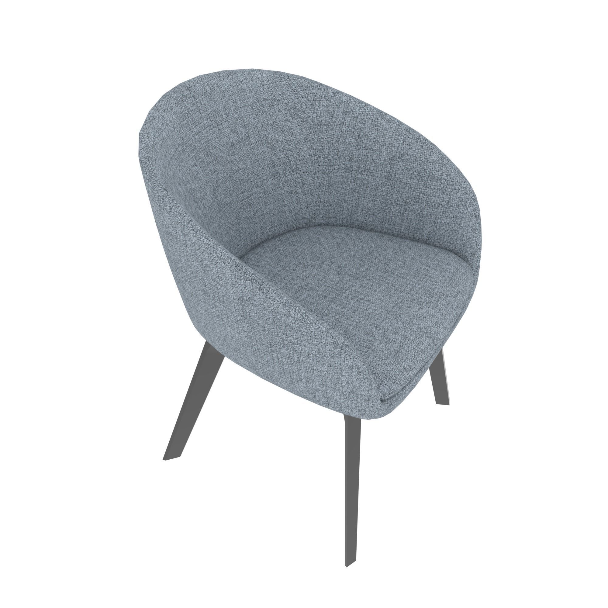 Arm Chair 3D model_5