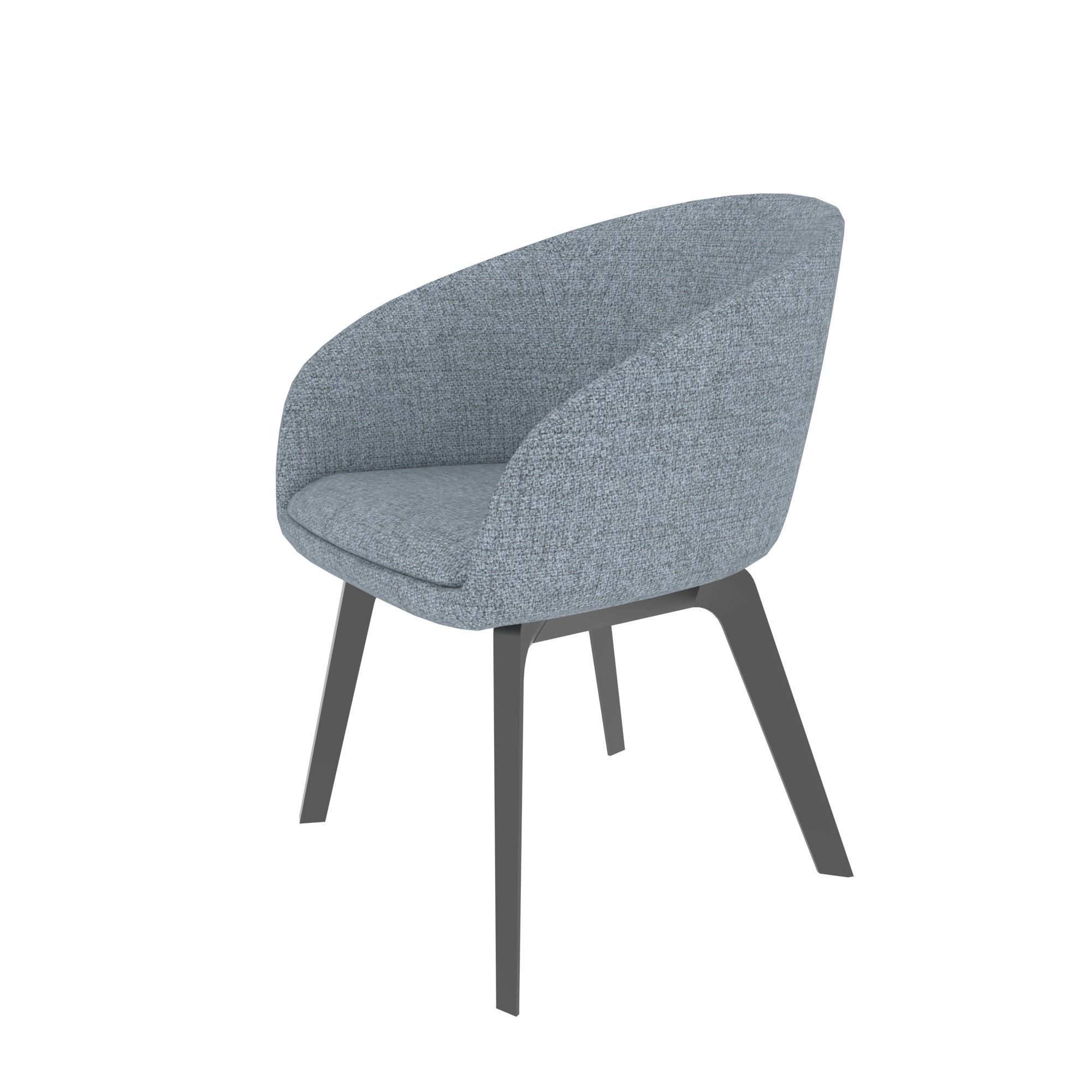 Arm Chair 3D model_2