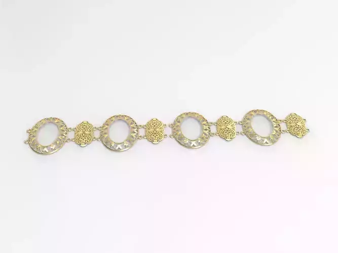 gold bracelet part 22 k c00007