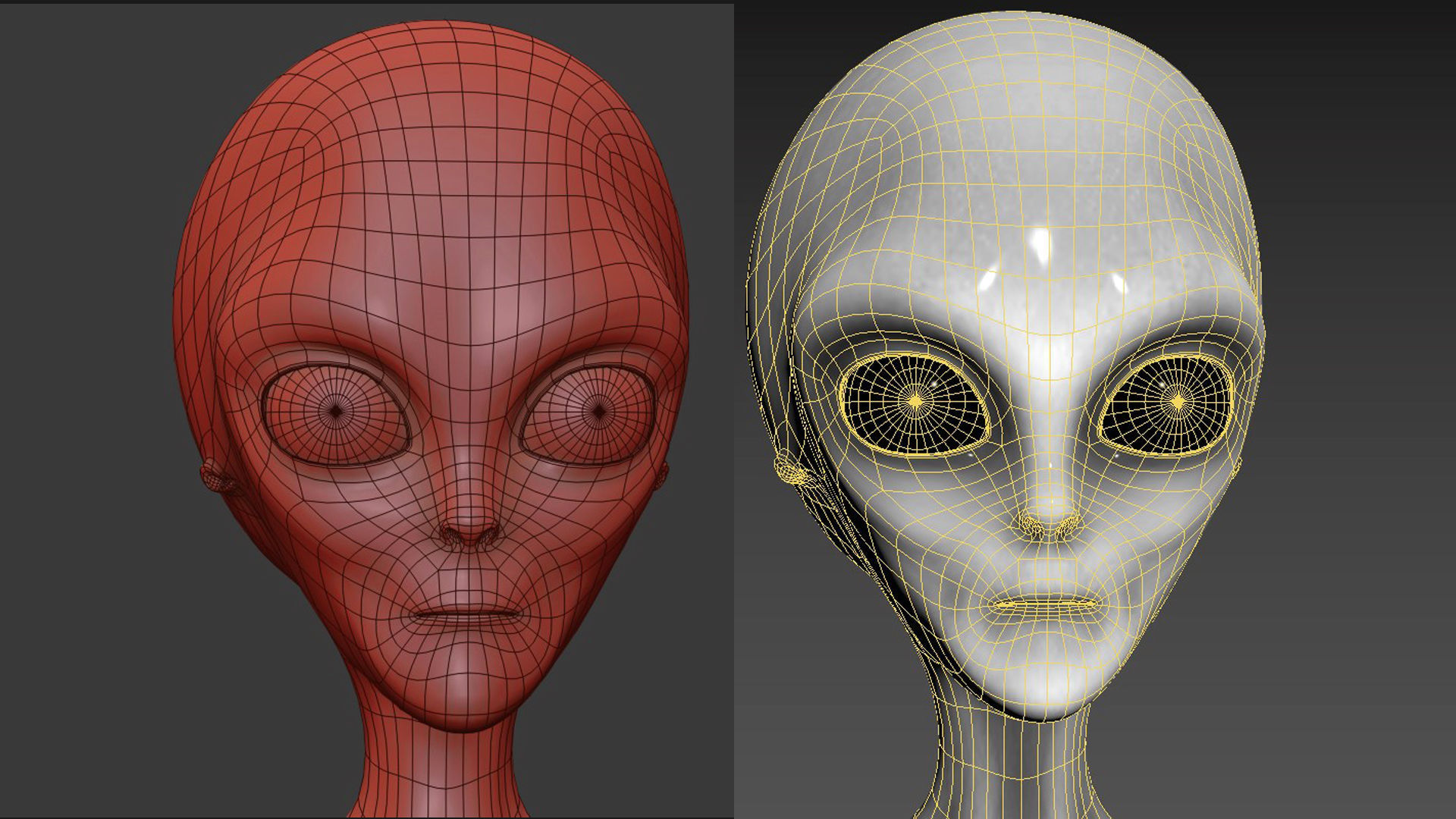 Alien Pbr Low Poly Rigged Low-poly 3D model_8