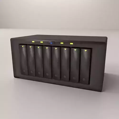 NAS Storage 3D model