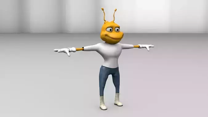 Sportive ant model 3D model