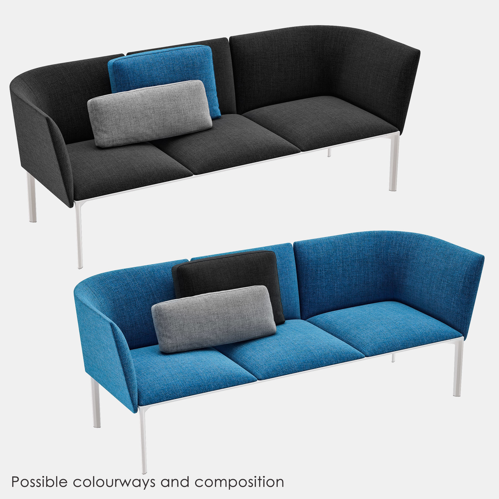 ADD CLASSIC Sectional Sofa 3D model_5