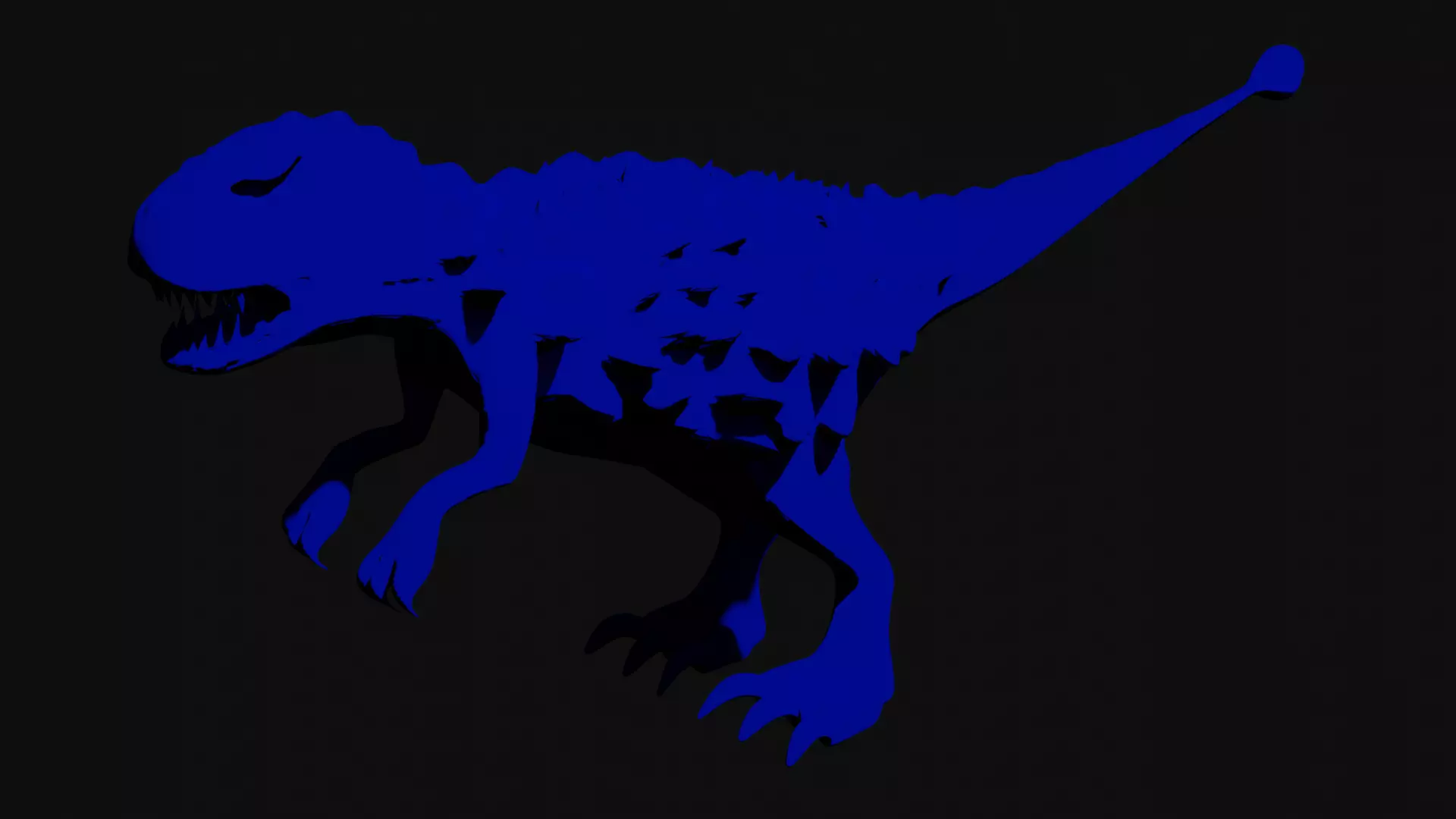 armored tyrannosaurus rex 3D model_0