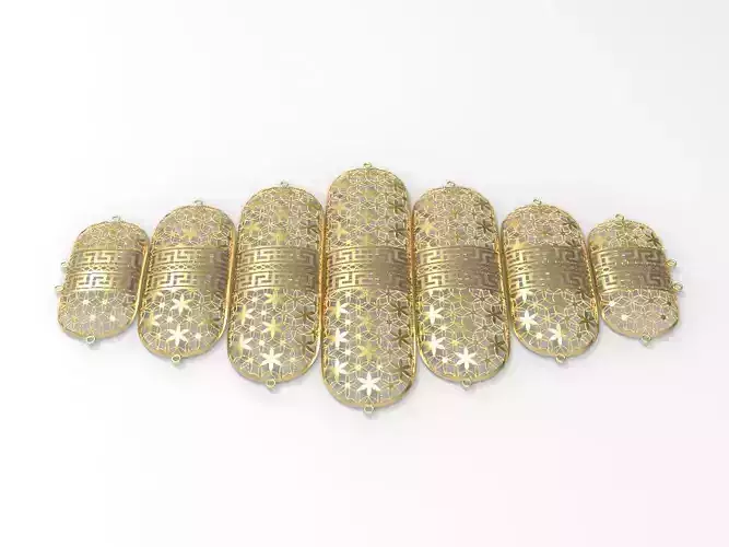 woman gold belt 22k c00011