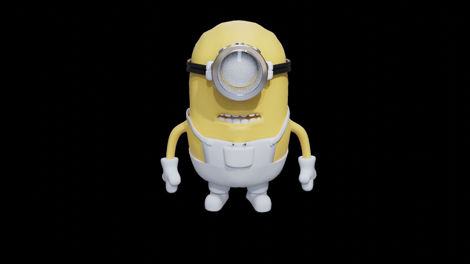 Minion despicable me 3D model_1
