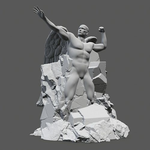 creation of adam  3D print model