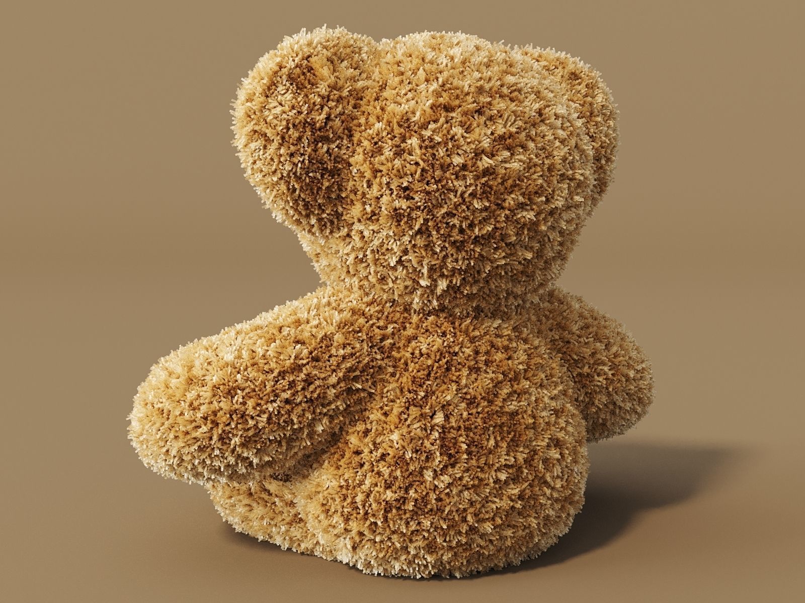 Plush Bear 3D model_1