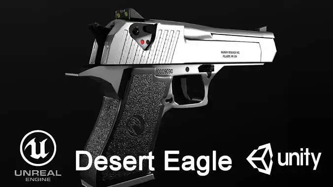 Desert Eagle and Bullet