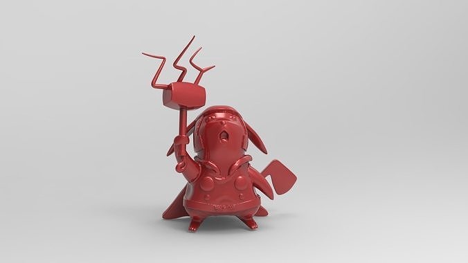 POKEMON PIKACHU THOR 3D Printing Model Free 3D print model