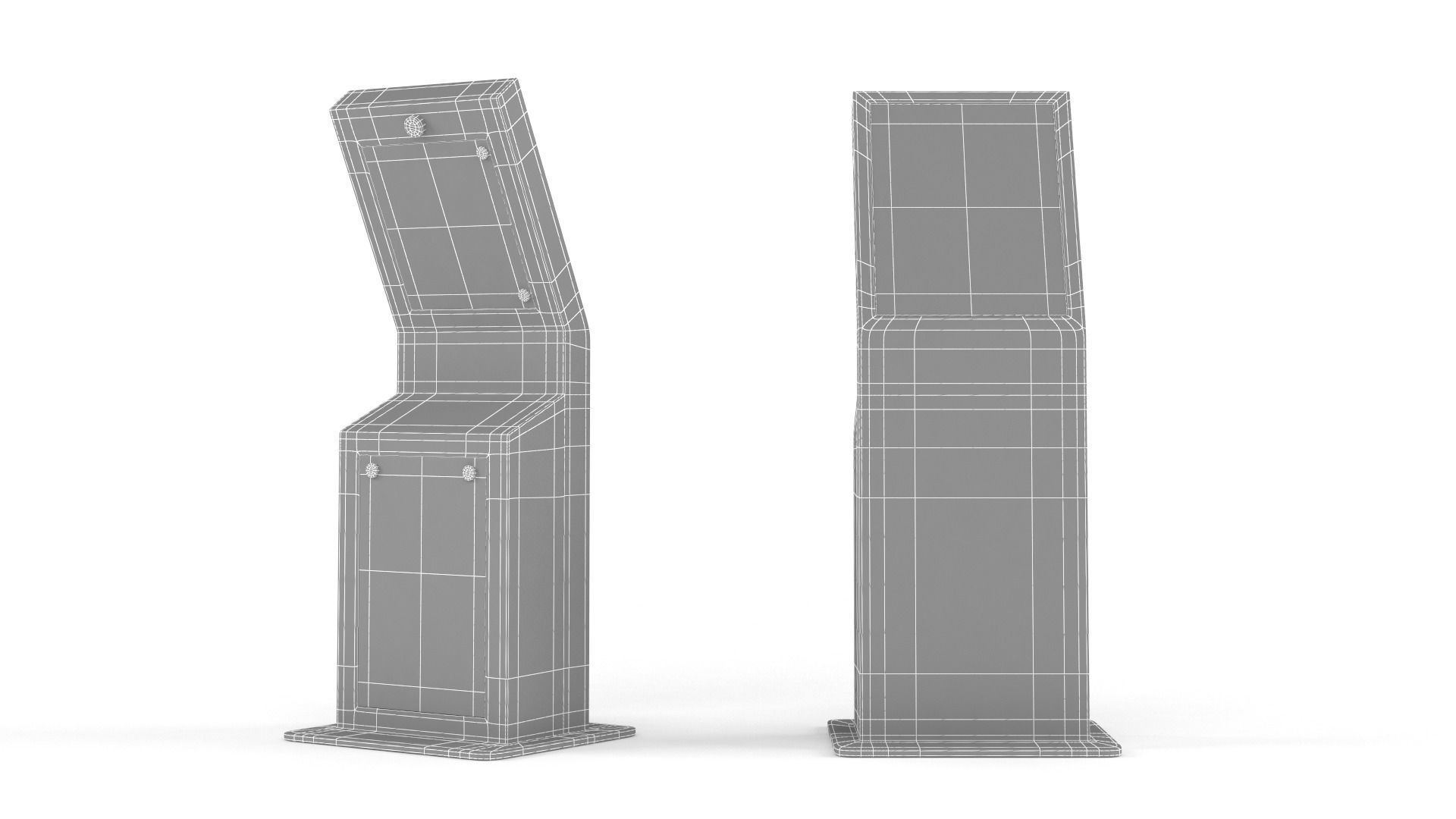 Information Kiosk 3D model_8