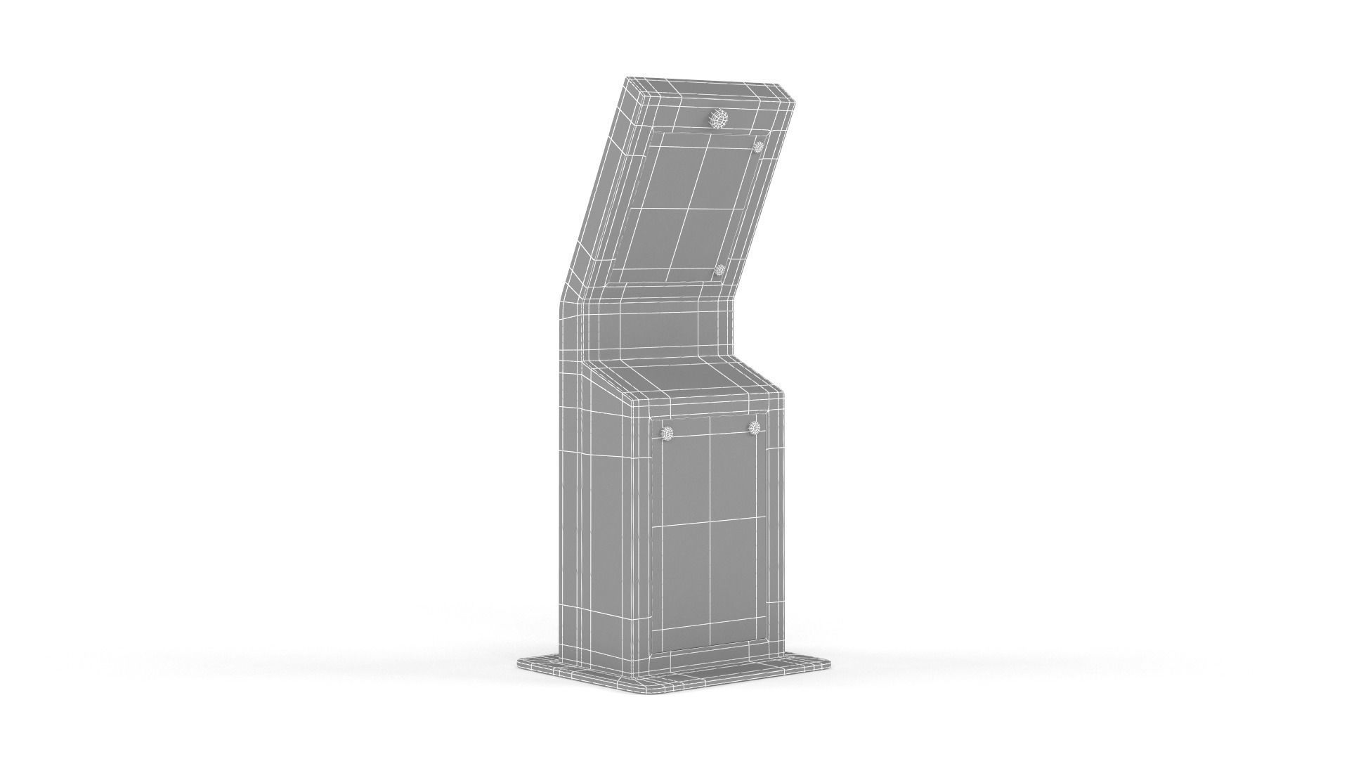 Information Kiosk 3D model_12