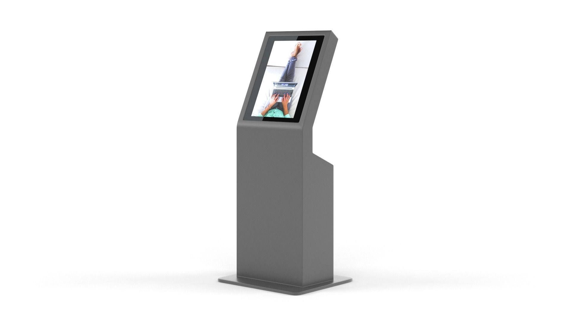 Information Kiosk 3D model_2