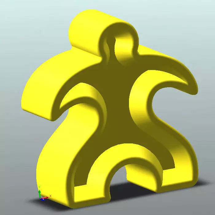 Meples pack for Carcassone or any board game 3D print model
