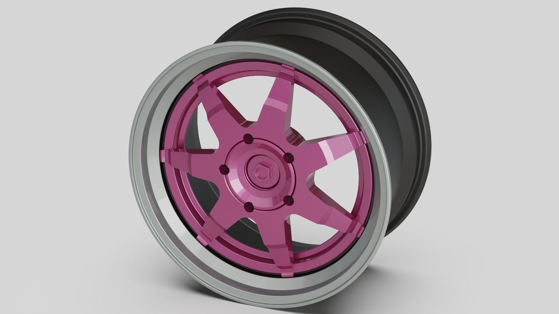 Rims forget model 18 garage auto  3D model_6