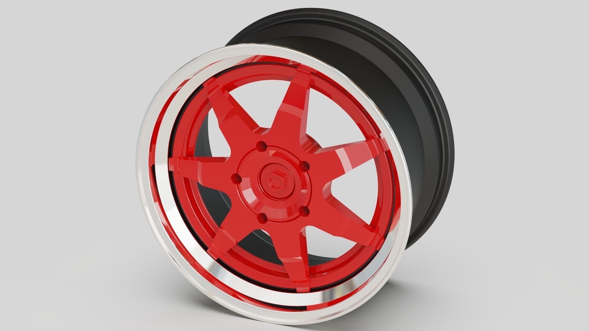 Rims forget model 18 garage auto  3D model_5