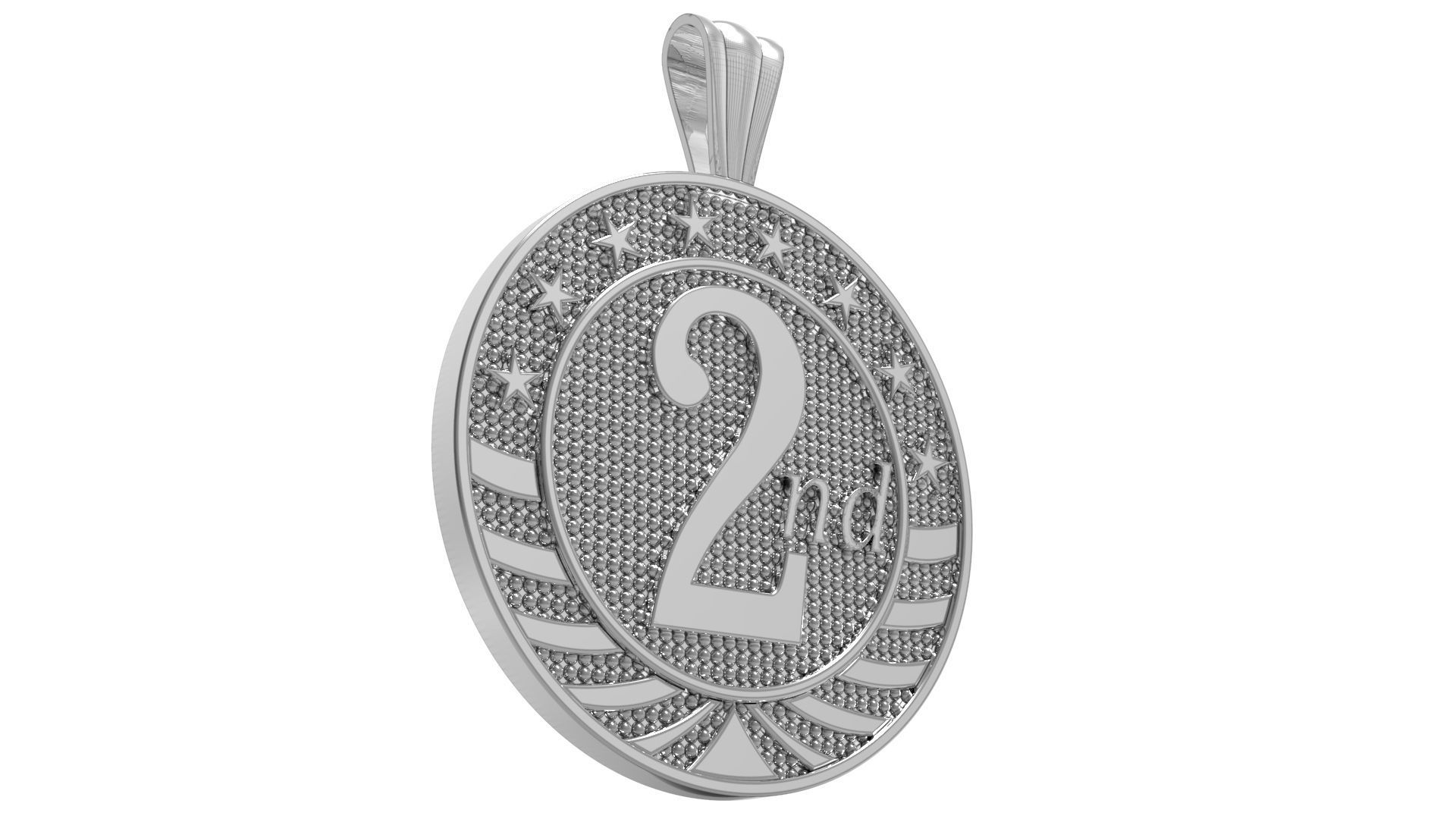 medallion 1st  2nd  3rd 3D print model_20