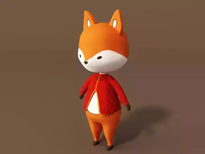 Cartoon fox