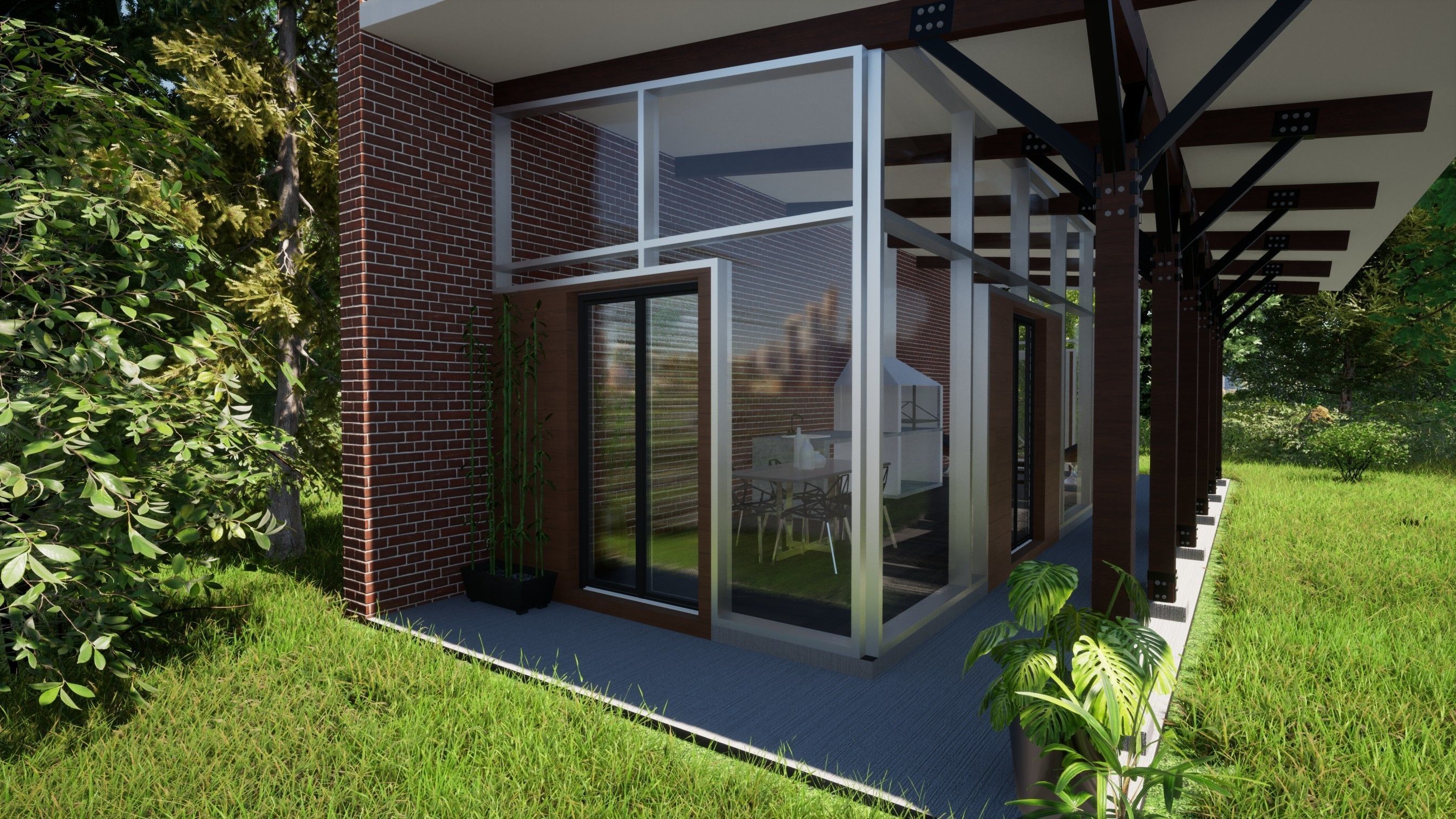 Multipurpose Room 3D model_5