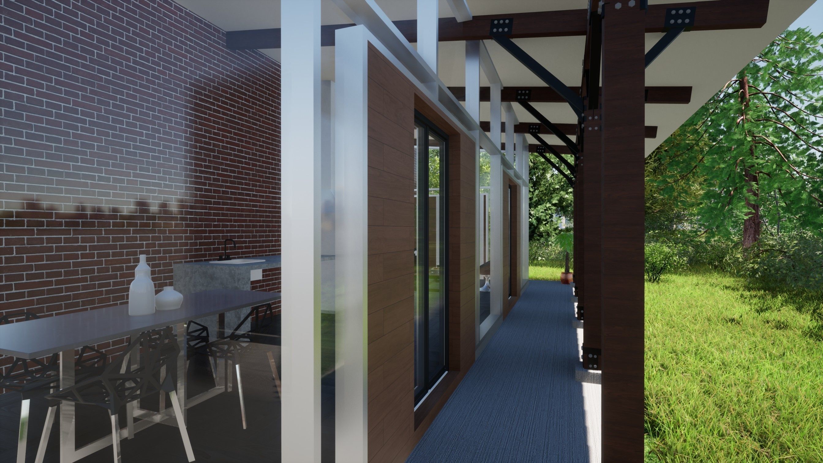 Multipurpose Room 3D model_4