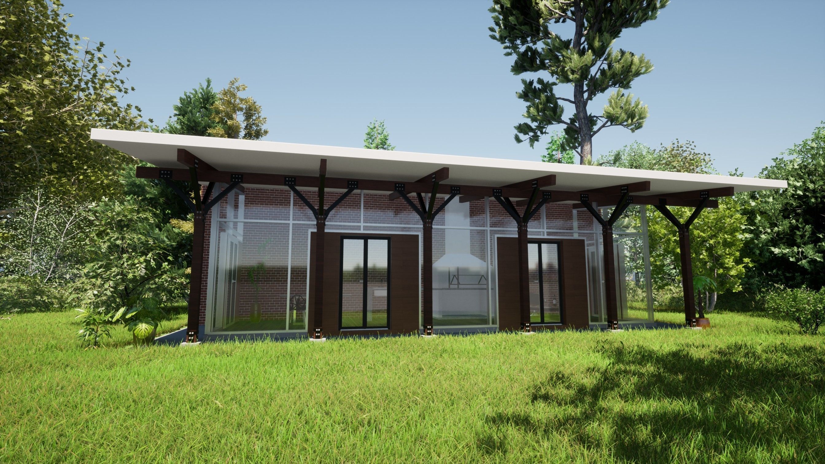 Multipurpose Room 3D model_2