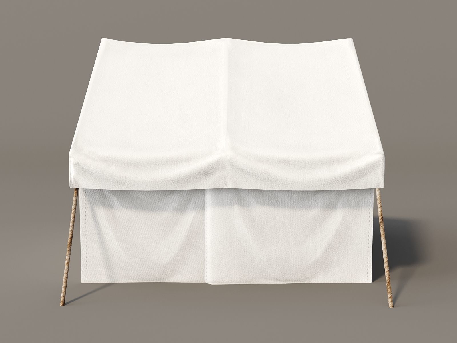 Medical Tent 3D model_4