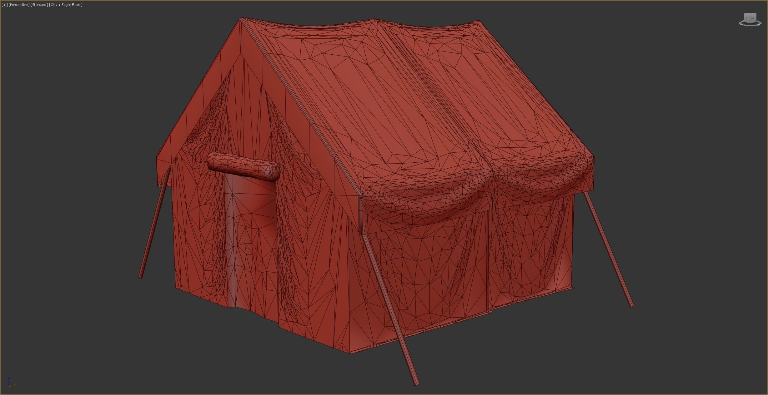 Medical Tent 3D model_7