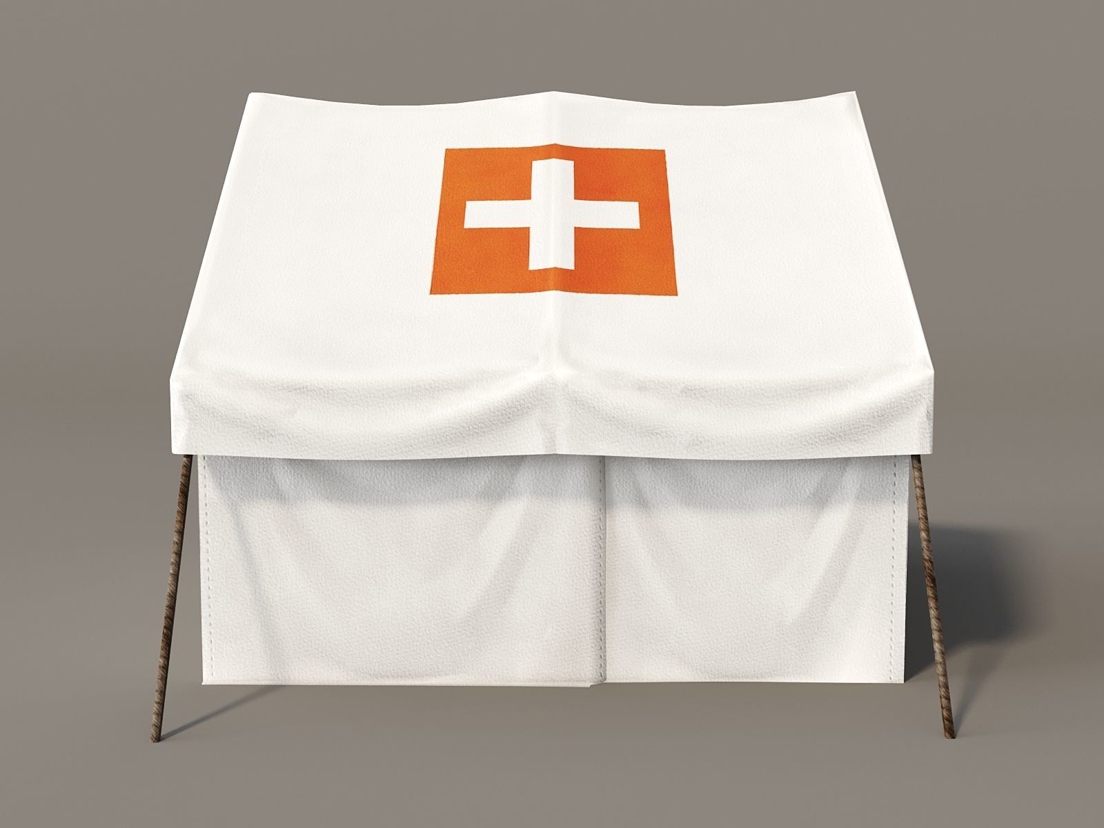 Medical Tent 3D model_1