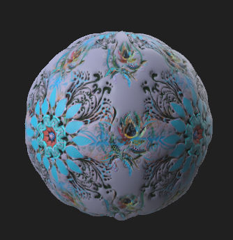 22 Dooles Surfaces PBR Texture Flowers style Texture_9