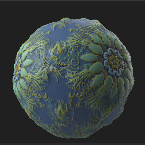 22 Dooles Surfaces PBR Texture Flowers style Texture_49