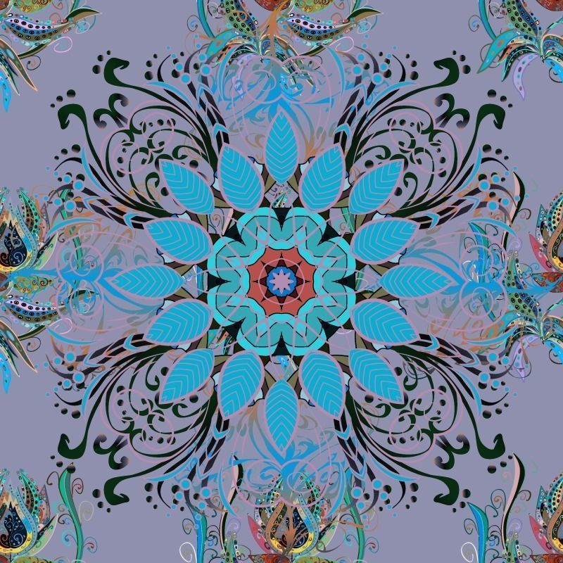 22 Dooles Surfaces PBR Texture Flowers style Texture_35