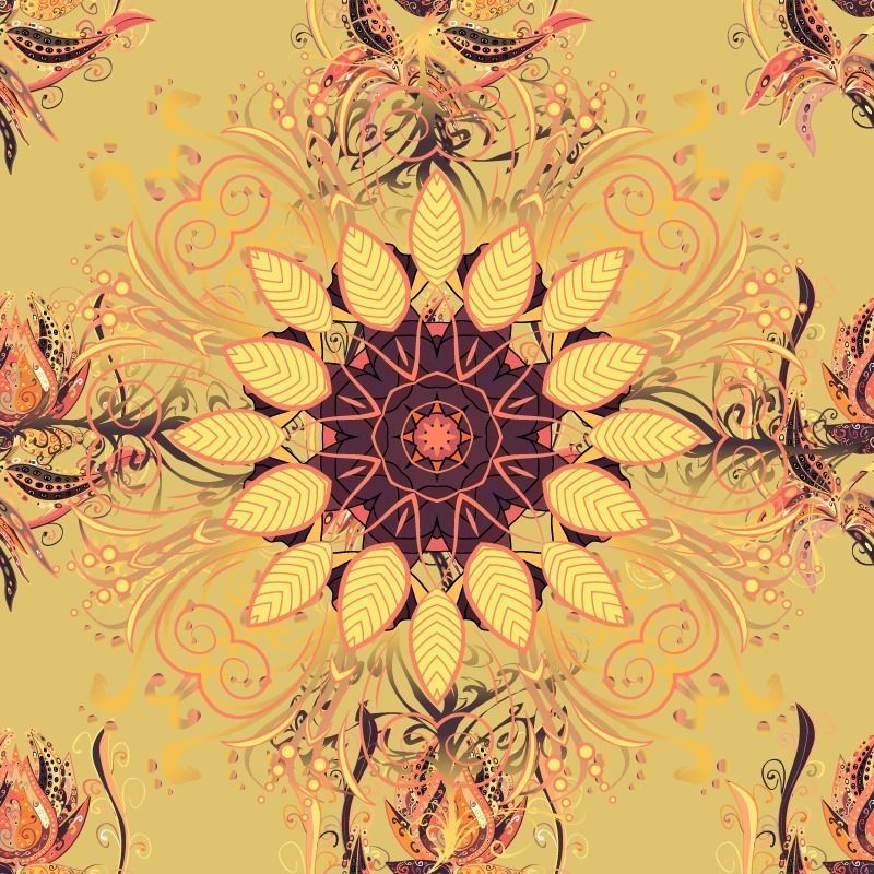 22 Dooles Surfaces PBR Texture Flowers style Texture_36