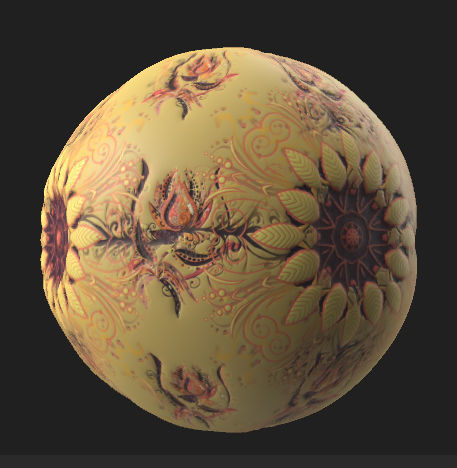 22 Dooles Surfaces PBR Texture Flowers style Texture_27