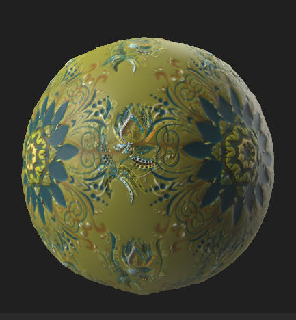22 Dooles Surfaces PBR Texture Flowers style Texture_18