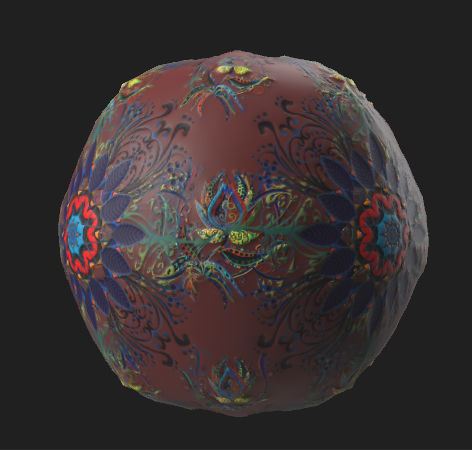 22 Dooles Surfaces PBR Texture Flowers style Texture_11