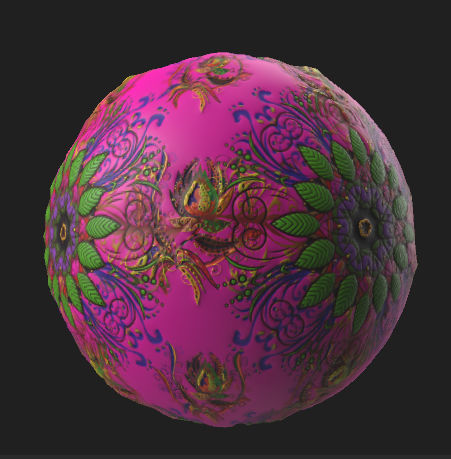 22 Dooles Surfaces PBR Texture Flowers style Texture_56