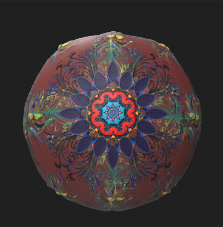 22 Dooles Surfaces PBR Texture Flowers style Texture_55