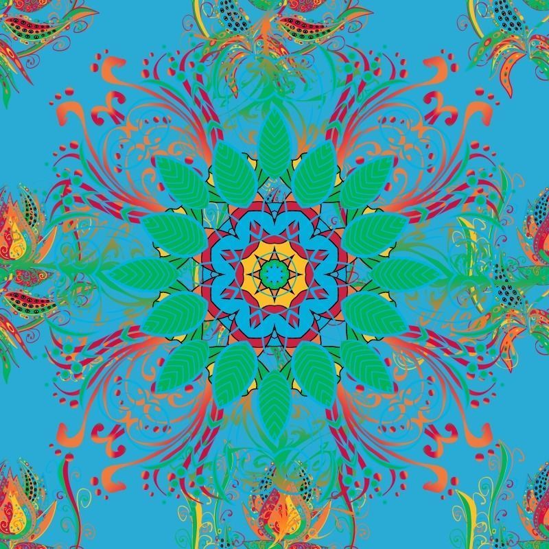 22 Dooles Surfaces PBR Texture Flowers style Texture_33