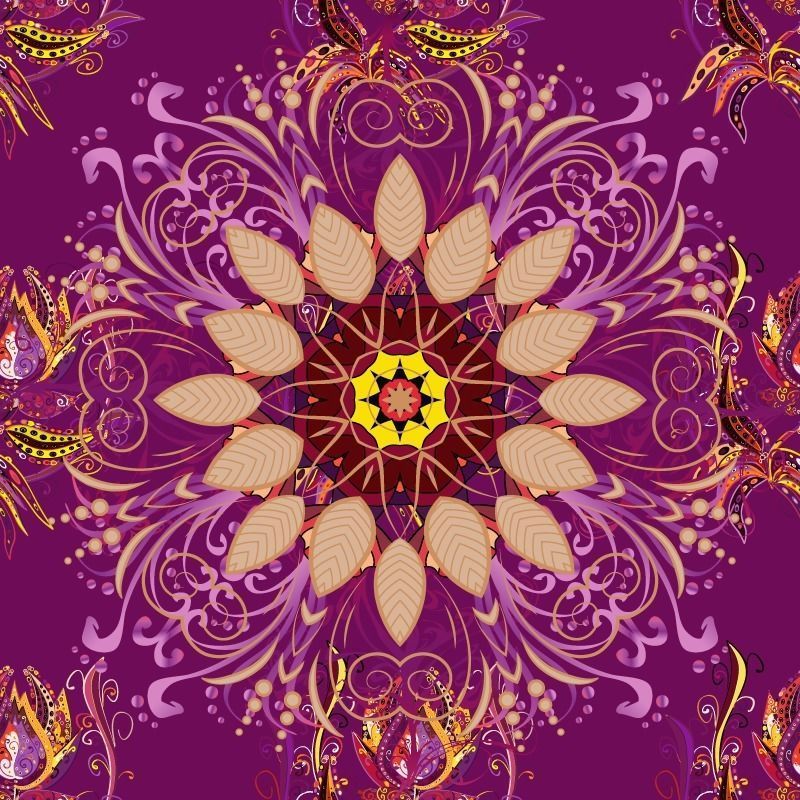 22 Dooles Surfaces PBR Texture Flowers style Texture_28