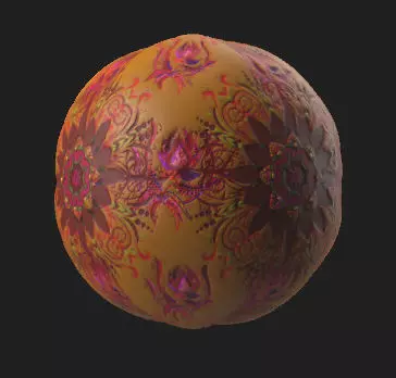 22 Dooles Surfaces PBR Texture Flowers style Texture_0