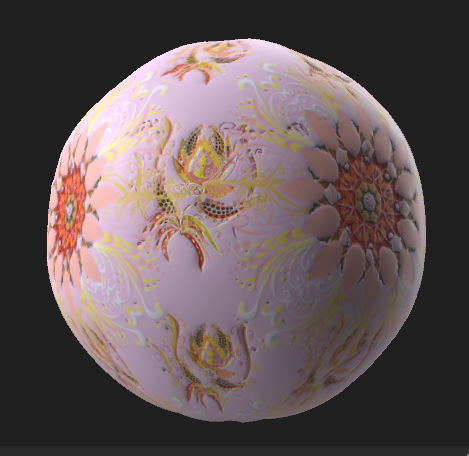 22 Dooles Surfaces PBR Texture Flowers style Texture_45